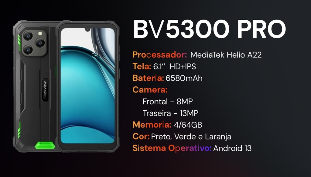 BlackView BV5300Pro Android 13